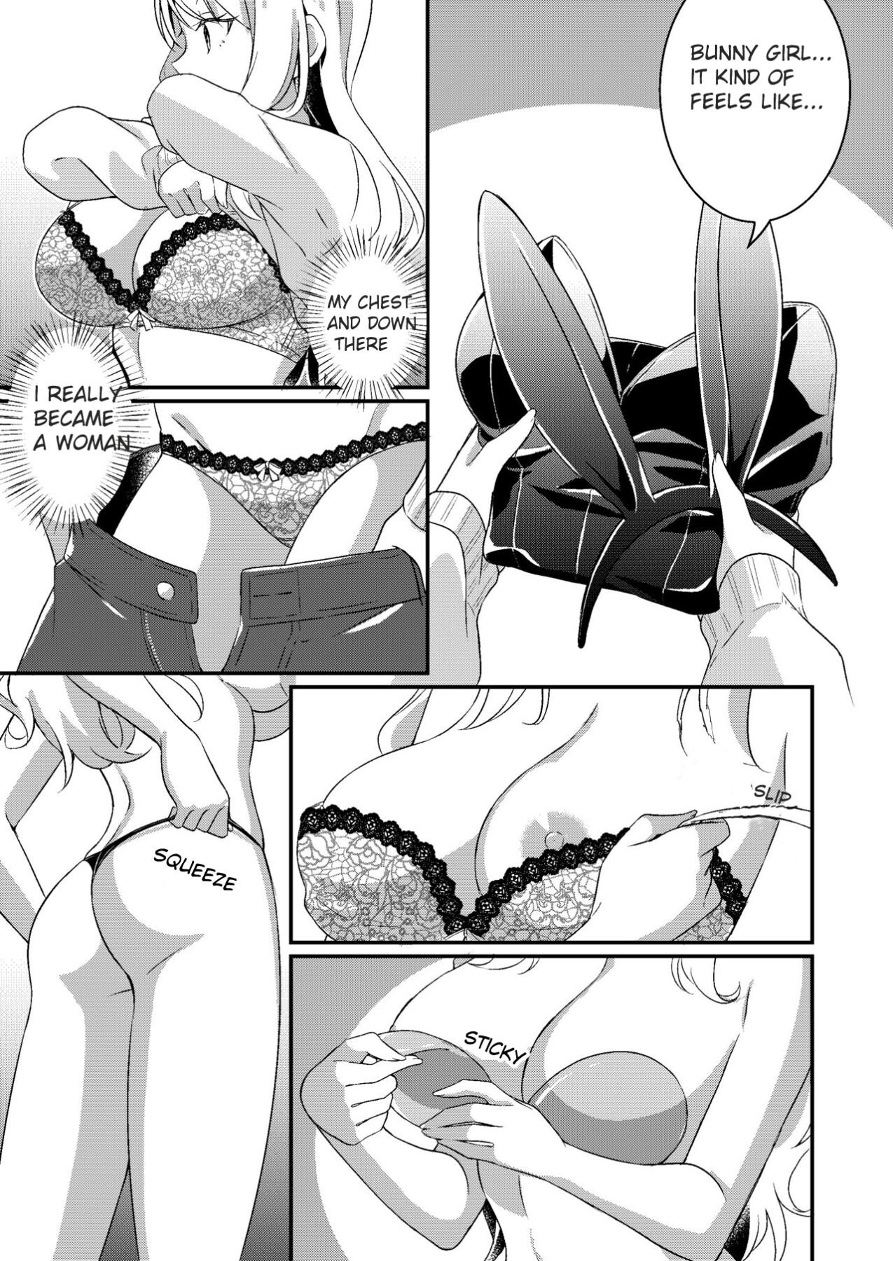 Hentai Manga Comic-I was rewritten as a gyaru girl.-Read-10